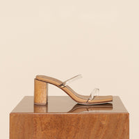 'Sirenuse Sandal'- Transparent