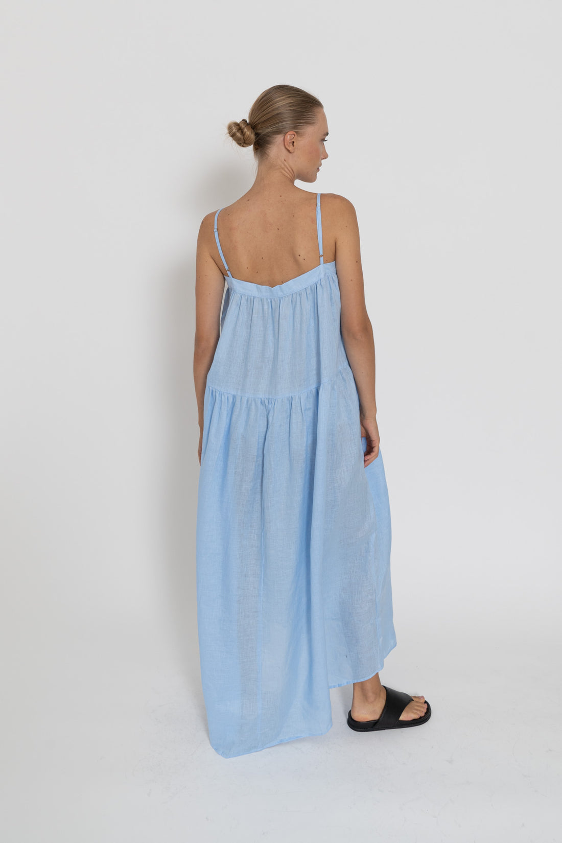 'Ischia Dress'- Amalfi Blue