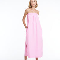 'Vacanza Strapless Dress' - Rossetta