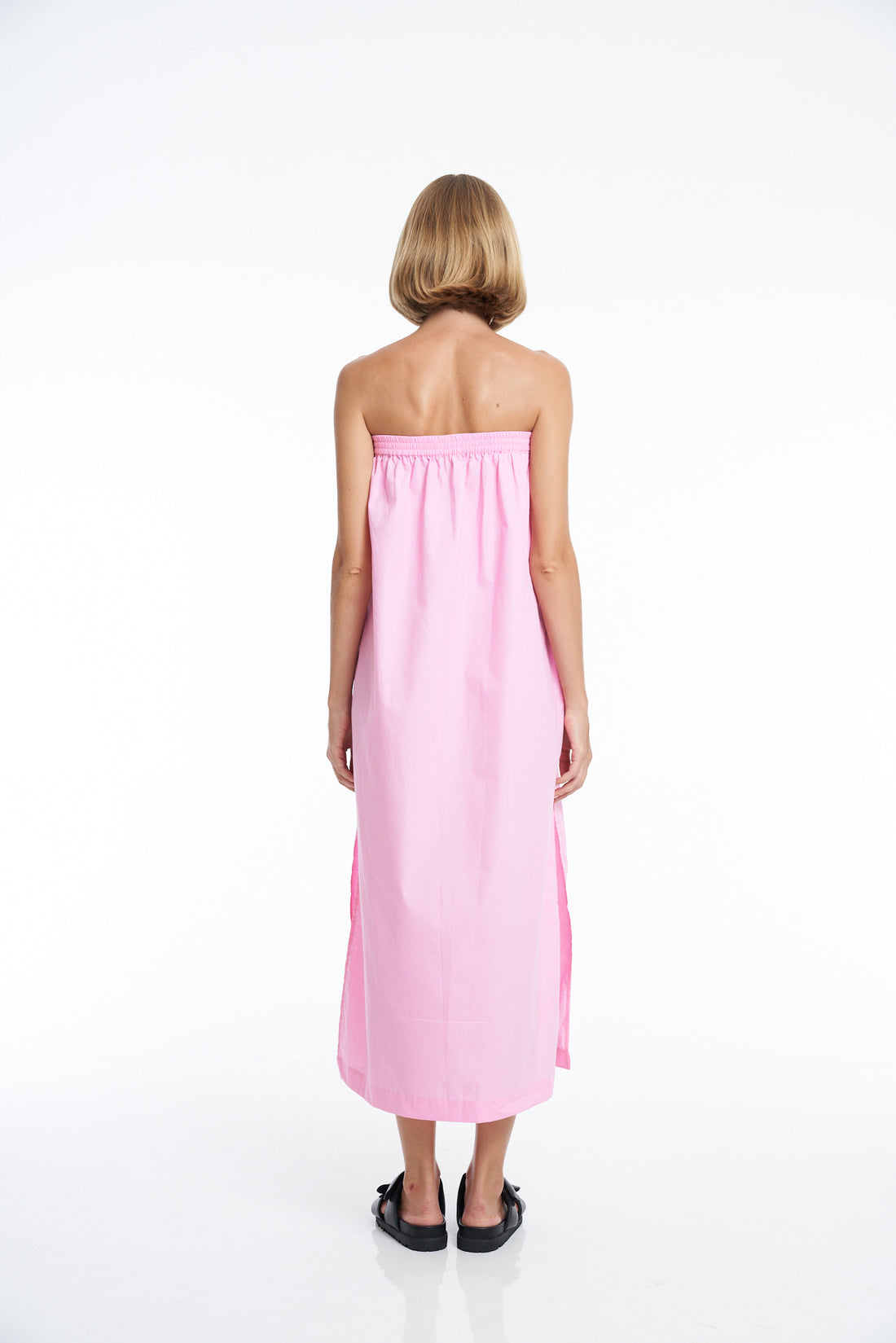 'Vacanza Strapless Dress' - Rossetta