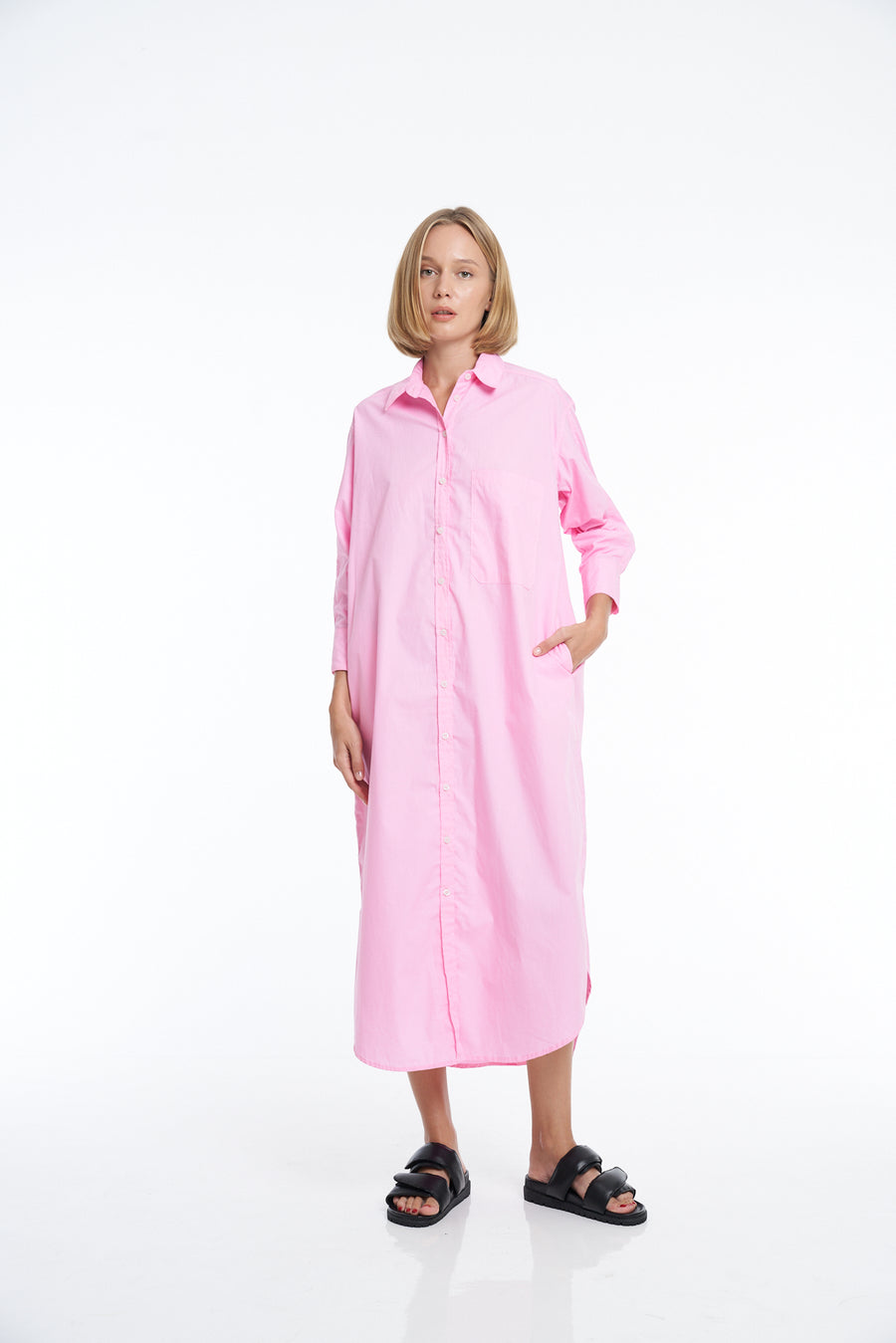 'Vacanza Shirt Dress' - Rossetta