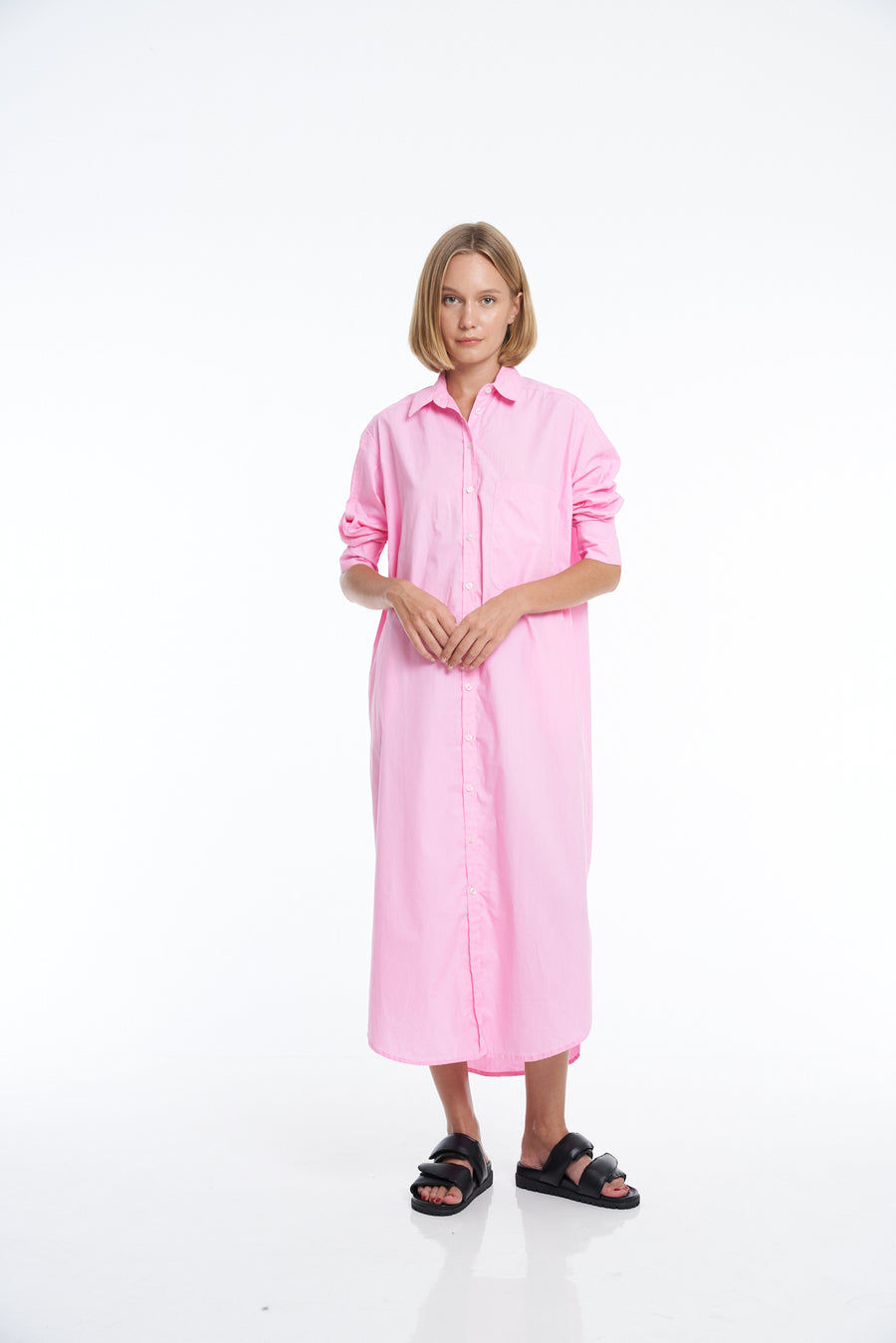 'Vacanza Shirt Dress' - Rossetta