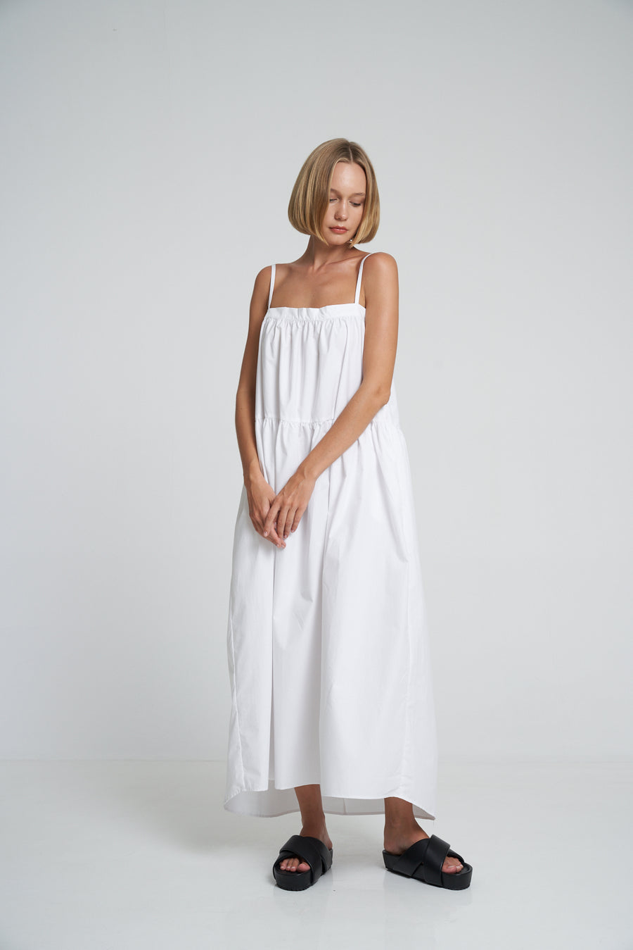 'Ischia Dress' - White