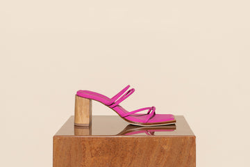 'Ravello Sandal' - Hot Pink