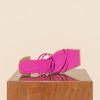 'Ravello Sandal' - Hot Pink