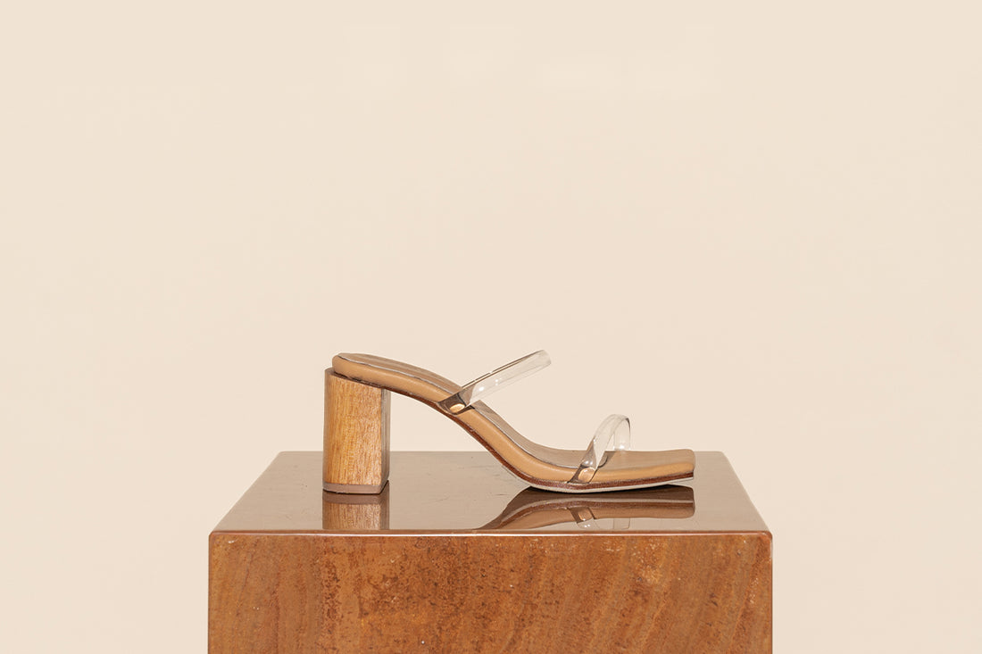 'Sirenuse Sandal'- Transparent