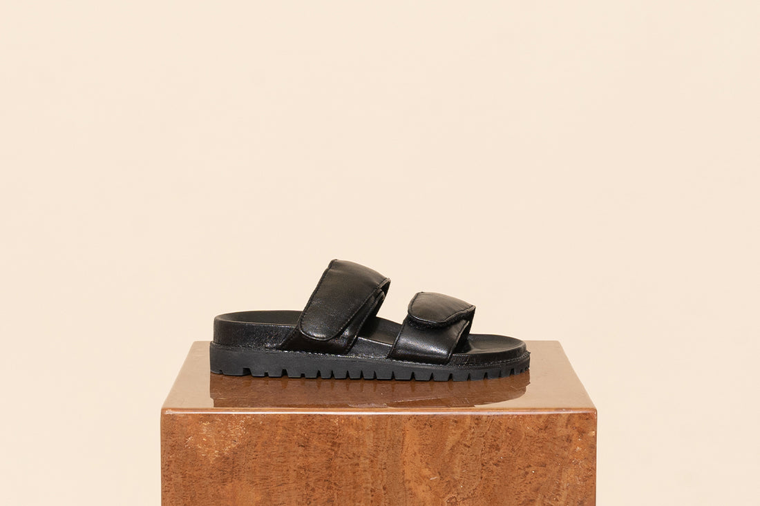 'Ponza Slide' - Black